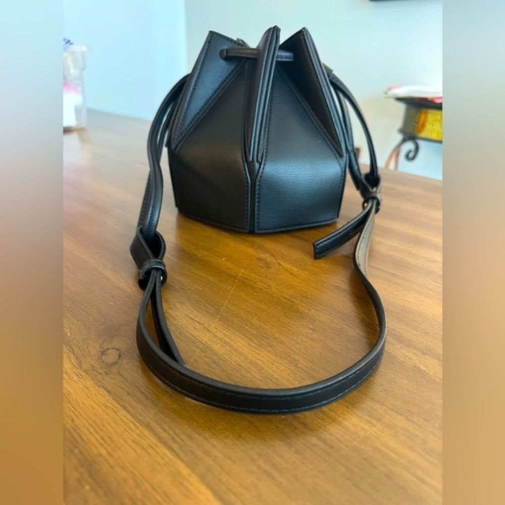 Black Trendy Crossbody Bag